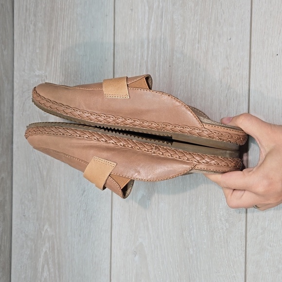 Aetrex Women Leather Loafer Mule Flats shoes sz 8.5 - Picture 11 of 13